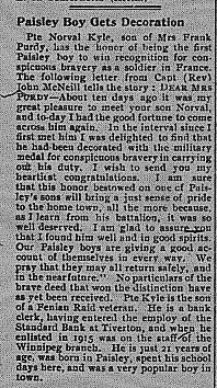 Paisley Advocate, July 25, 1917